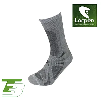 Lorpen T3 登山健行襪 T3EMC/城市綠洲(吸濕排汗、快乾涼爽、柔軟舒適、萊卡、彈性耐用、西班牙)S