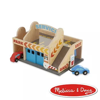 美國瑪莉莎 Melissa & Doug 交通工具 - 汽車休息站