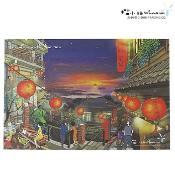 榴小妞台灣景點明信片套組-觀光台灣5(四入)