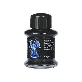 JANSEN經典手工墨水/星座系列/處女座/橄欖綠