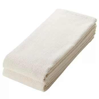 [MUJI無印良品]有機棉超薄可捲繞長型毛巾2入組/原色