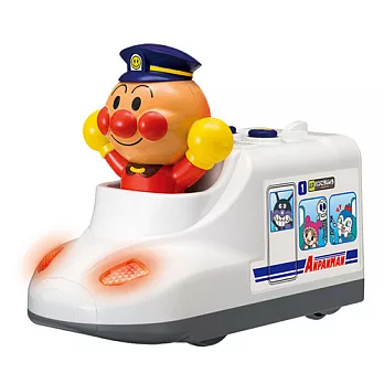 【日本進口正版】麵包超人 ANPANMAN 新幹線列車 聲光玩具 玩具車 PINOCCHIO