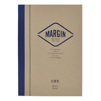 LIFE MARGIN筆記本 A5橫線