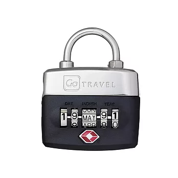 【Go Travel】TSA 生日密碼鎖-黑色