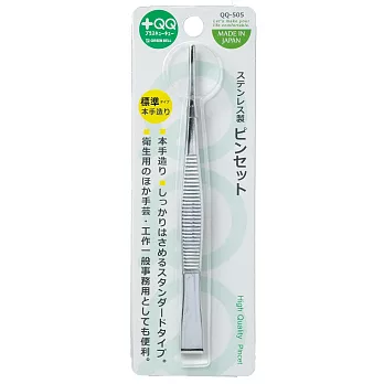 日本GB綠鐘+QQ不銹鋼寬直細式多用途安全夾(QQ-505)