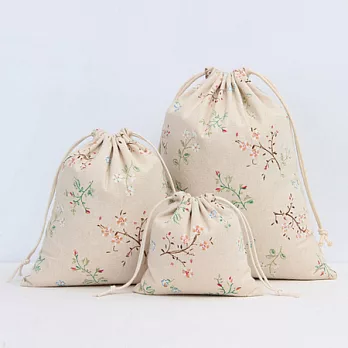 AmaZing 萬物皆可裝-環保束口袋超值三件組 (樹枝)樹枝