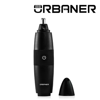 【URBANER奧本】台灣製 MB-061 奧本PREMIUM水洗式鼻毛刀 - 黑【鼻毛機/鼻毛修剪器/鼻毛剪刀】