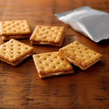 [MUJI 無印良品]奶油風味夾心餅乾/起司.2入x6袋