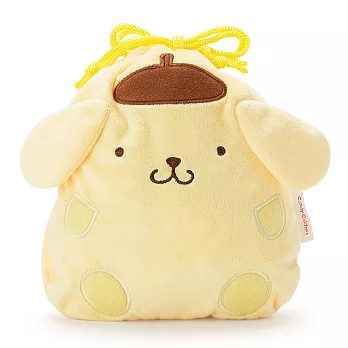 《Sanrio》布丁狗可愛玩偶造型縮口袋
