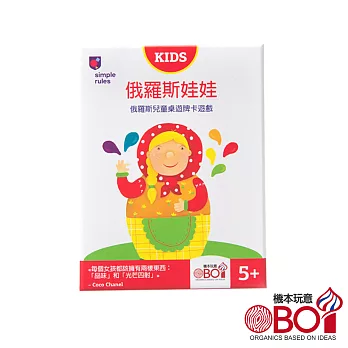 機本玩意OBOi-俄羅斯simple rules - 視覺追蹤桌遊 - 俄羅斯娃娃 中文版