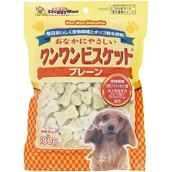 DoggyMan-犬用寡糖添加原味消臭餅乾 180g