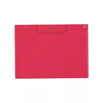 日本 LIHIT A4 板夾-橫式 ( A-987U )紅色