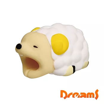 Dreams 慵懶動物園Ⅱ-iPhone專用咬線器(懶洋洋綿羊)