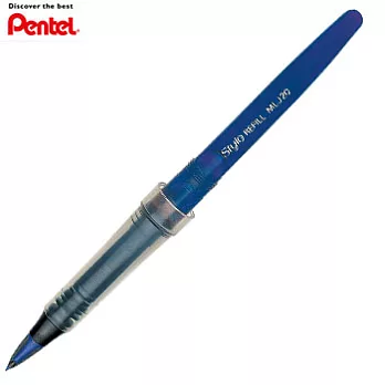 (2支1包)PENTEL Tradio塑膠鋼筆替芯藍