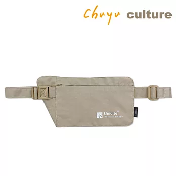 珠友  防竊隨身收納腰包/防搶包/防盜包(L)A卡其