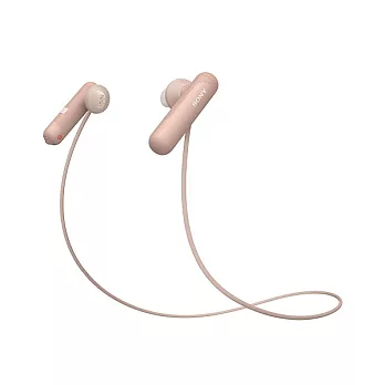 SONY無線藍牙運動式耳麥WI-SP500粉色