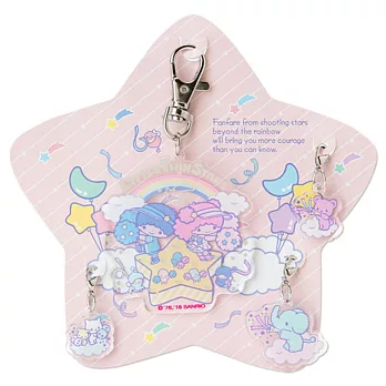 《Sanrio》雙星仙子星空啦啦隊系列壓克力鑰匙圈及吊飾組