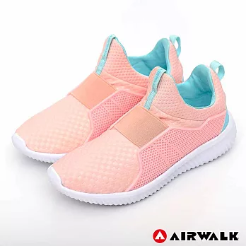 AIRWALK  女力撞色輕量慢跑鞋US5.5淺橙