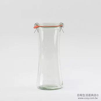 WECK 757 密封罐含密封圈與扣夾 Deli Shape 100ml (XS) 整箱12入