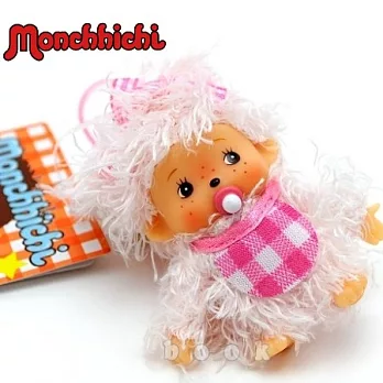 日本Sekiguchi夢奇奇MONCHHICHI【Baby捲毛女孩】吊飾