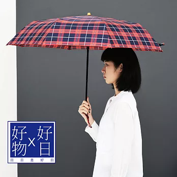 【好日好物】 日本設計高質感三折手開晴雨傘（蘇格蘭）