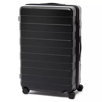 [MUJI無印良品]四輪硬殼止滑拉桿箱87L.8A28吋黑色