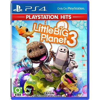 PS4 Hits精選 小小大星球 3-中英文合版