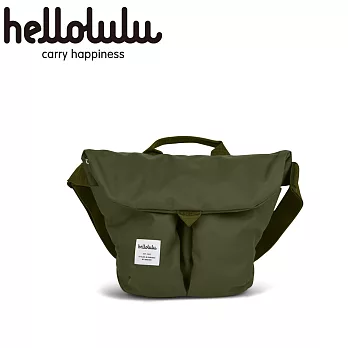 Hellolulu Kasen輕旅戶外側背包(新色)-橄欖綠