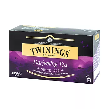 【TWININGS唐寧】歐式大吉嶺茶 25入