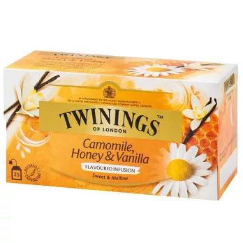 【TWININGS唐寧】香草菊蜜茶 25入