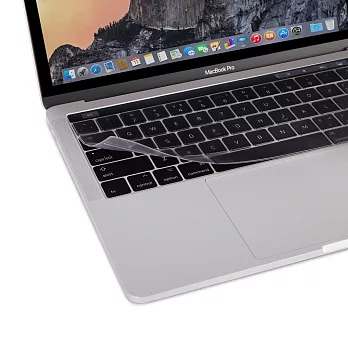Moshi ClearGuard MB 超薄鍵盤膜（with Touch Bar）透明
