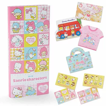 Sanrio SANRIO明星日本製趣味摺紙便條本(80年代)