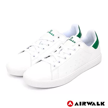 AIRWALK - 經典潮流休閒鞋-男款US8.5白綠