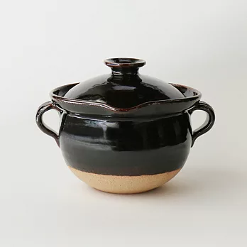 【日本土樂窯】伊賀燒燉煮土鍋（7寸）