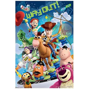 Toy story3玩具總動員3 (2)拼圖1000片