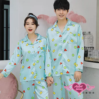 【天使霓裳】居家睡衣 童趣圖形 二件式長袖成套休閒服(男or女)F男