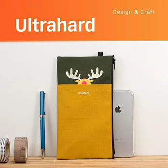 Ultrahard 紅鼻子魯道夫手機袋plus(檸黃)