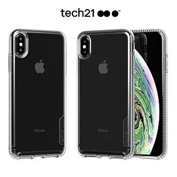英國Tech 21抗衝擊PURE CLEAR防撞硬式清透保護殼-iPhone Xs Max清透