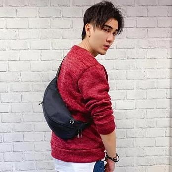 eeCute防側錄RFID隨身包(可當腰包/斜側背包)-EEEP022-DG-沉穩灰