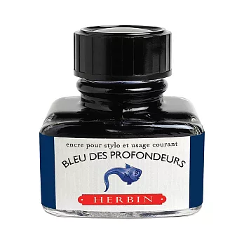 【Herbin｜珍珠彩墨】深海藍_30mll_ BleuDesProfondeurs