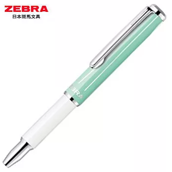 ZEBRA限量BA56可愛風伸縮桿油性原子筆 牛奶藍綠