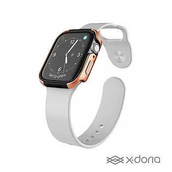 x-doria Apple Watch 44mm 保護殼 DEFENSE EDGE 刀鋒系列香檳金
