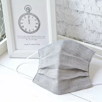 TEMARIYA 日本製可水洗手工立體口罩S(素色)-海軍藍