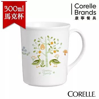 【美國康寧 CORELLE】莊園物語300ml日式陶瓷馬克杯