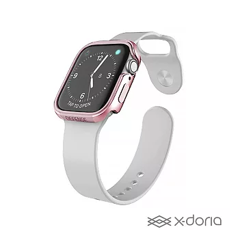 x-doria Apple Watch 40mm 保護殼 DEFENSE EDGE 刀鋒系列玫瑰金