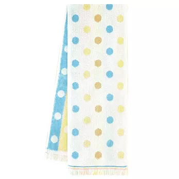 【日本丸真】Eco de Cool 涼感運動毛巾 繽紛點點黃 繽紛點點黃