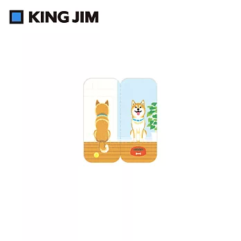 【KING JIM】可站立便利貼 動物款M 柴犬 (3560-001)