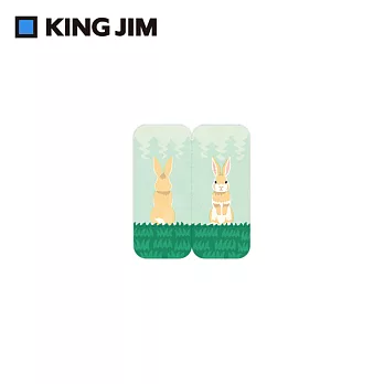 【KING JIM】可站立便利貼 動物款M 兔子 (3560-003)