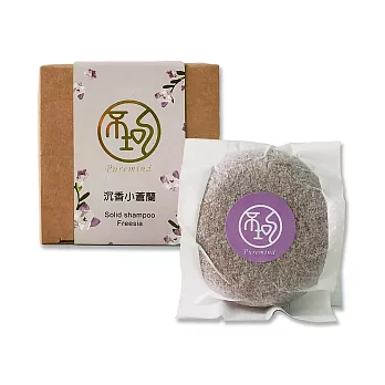 不垢-沉香小蒼蘭洗髮餅60g-洗髮精新選擇