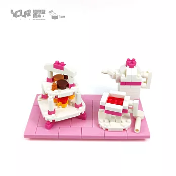 【YourBlock微型積木】砌。食玩- 英式午茶 悠閒午後
